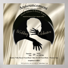 Póster El amor es todo lo que hay Invitaciones Bodas