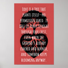 Póster El amor es un árbol 