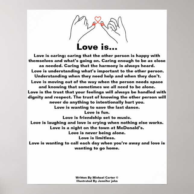 Póster El amor es...__v2__Poster (Frente)