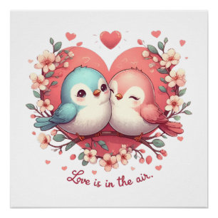 Póster El amor está en el aire