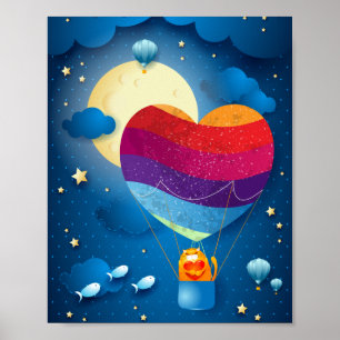 Póster El amor está en el aire