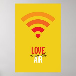 Póster El amor está en el aire