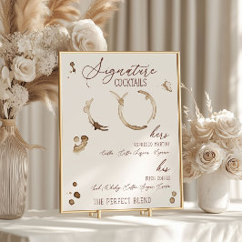 Póster ¡El amor está en el aire! Bebidas Signature con te