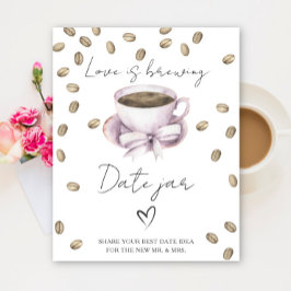 Póster El amor está en el aire ideas para noches romántic