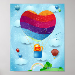 Póster El amor está en el aire poster