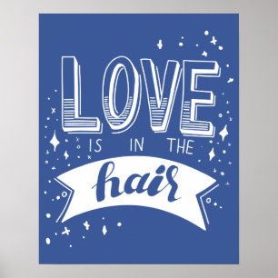 Póster El Amor Está En El Pelo