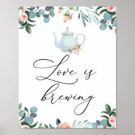 Póster El amor está en el tiempo de té