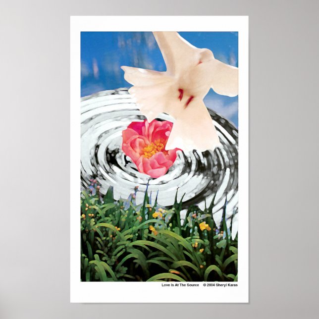 Póster El amor está en la fuente (Frente)