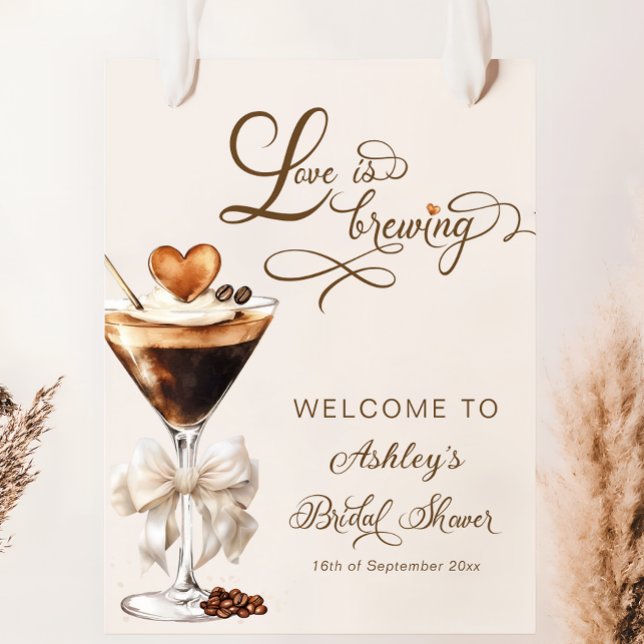 Póster El amor está preparando la ducha de novia Espresso (Subido por el creador)