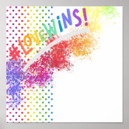 Póster ¡El amor gana!