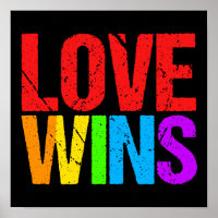 El amor gana el orgullo gay arcoiris