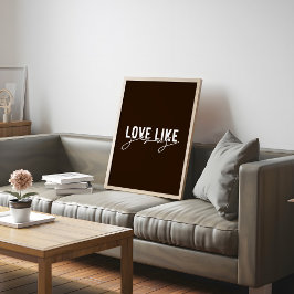 Póster El amor marrón como Jesús Cristiano