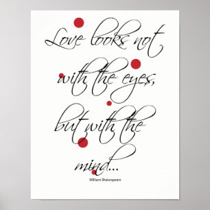Póster El amor mira no con los ojos