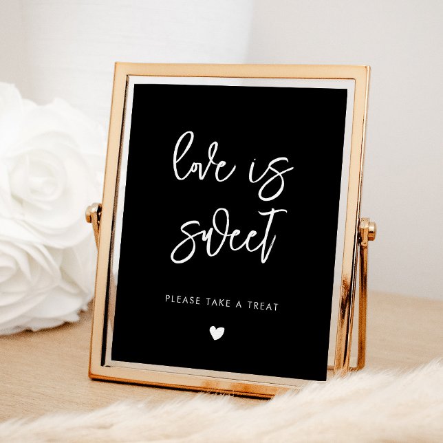 Póster El amor negro contemporáneo es dulce (Subido por el creador)