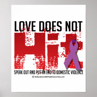 Póster El amor no golpea