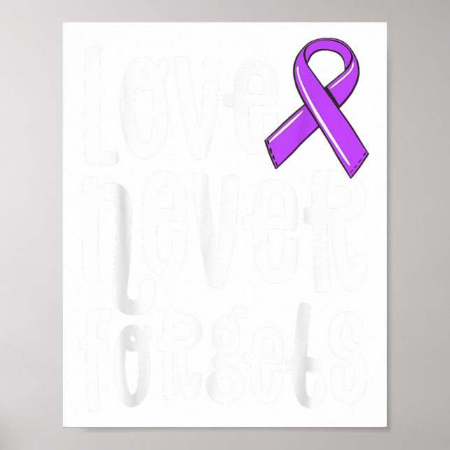 Póster El amor nunca olvida recuerdos Heimer Shirt End _1 (Frente)