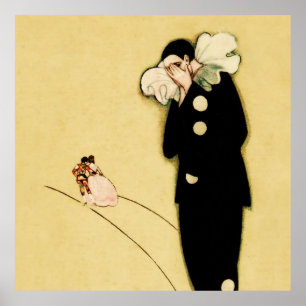 Póster El amor perdido de Pierrot por Sophia Chiostri