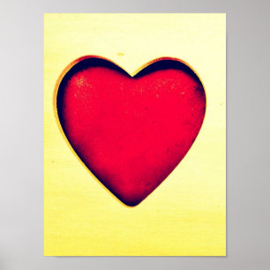 Póster El amor ruso del El día de San Valentín del corazó
