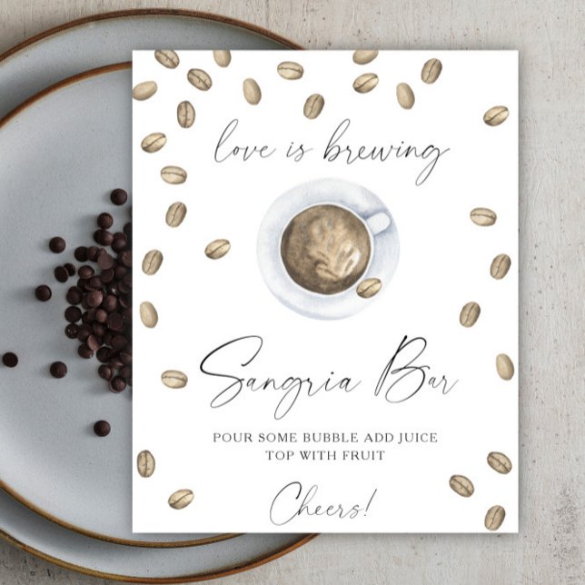Póster El amor se está preparando ducha de novia sangria  (Subido por el creador)