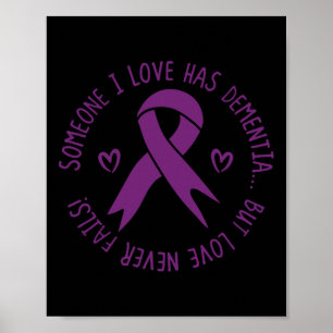 Póster El amor tiene la conciencia de Dementia Alzheimerh