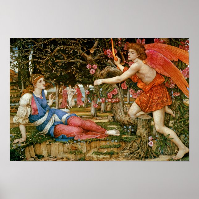 Póster El amor y la doncella (Frente)