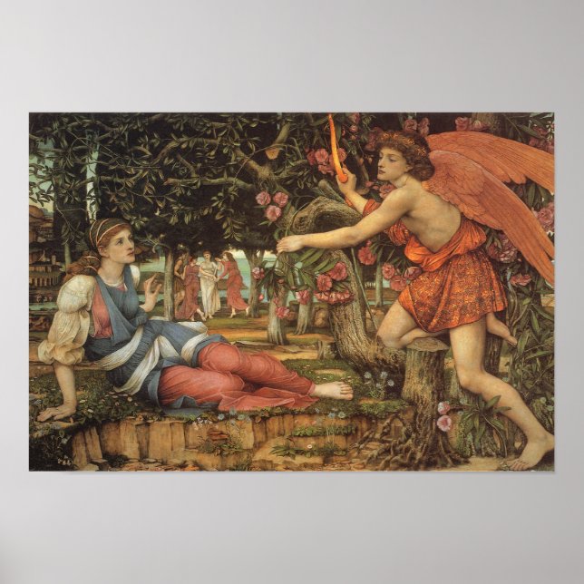 Póster El amor y la mucama de John Stanhope (Frente)