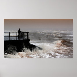 Póster El anciano y el mar abrasador