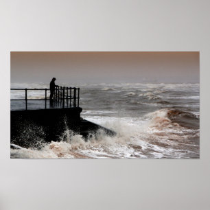 Póster El anciano y el mar abrasador