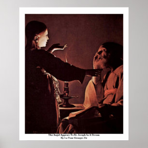 Póster El ángel aparece a San José en un sueño