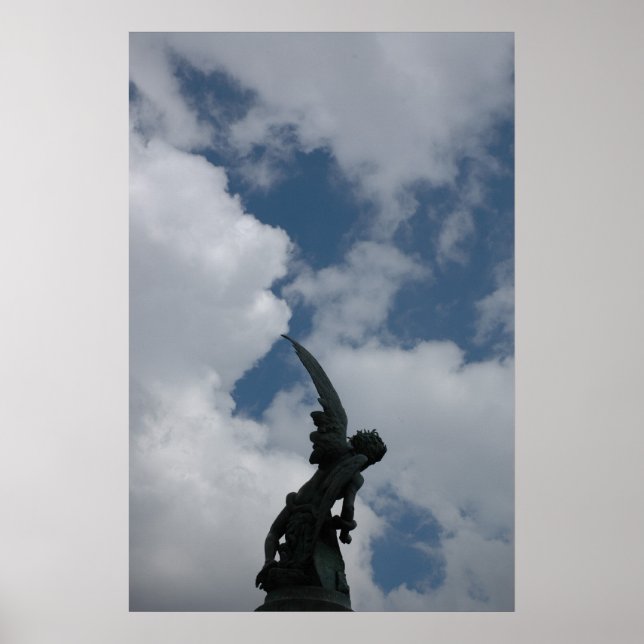 Póster El Angel Caido (Frente)