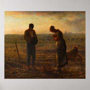 Póster El ángel de Jean-Francois Millet