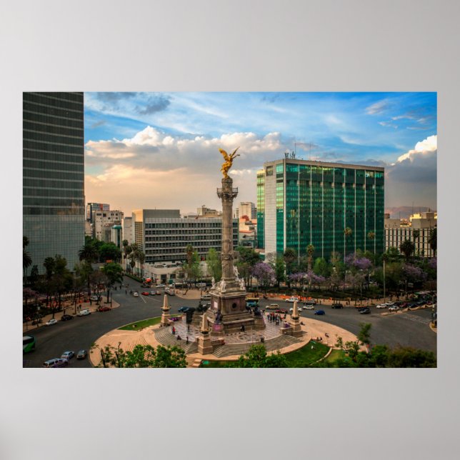 Póster El ángel de la independencia (Frente)