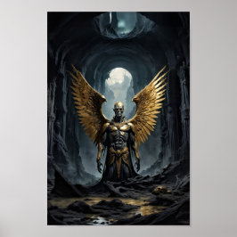 Póster El ángel de la muerte que se levanta