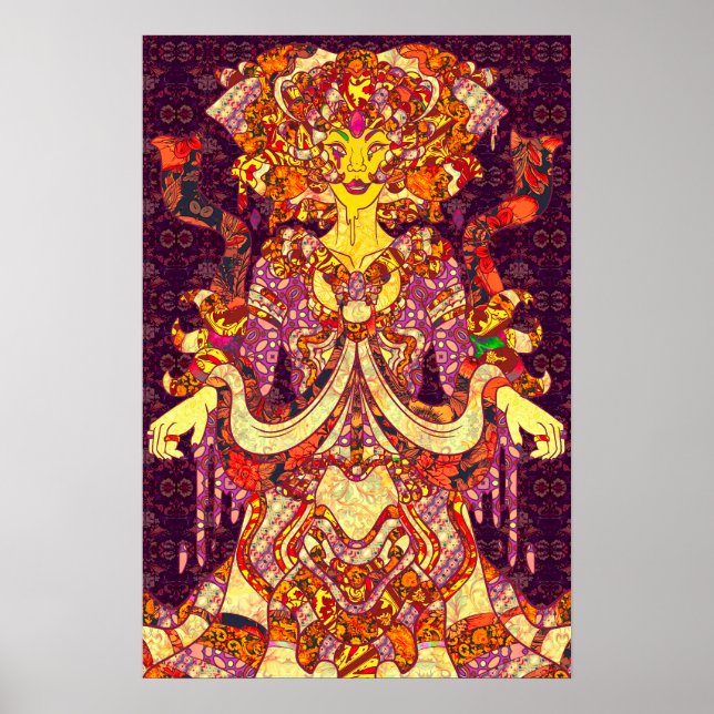 Póster El Ángel del Oro (Frente)