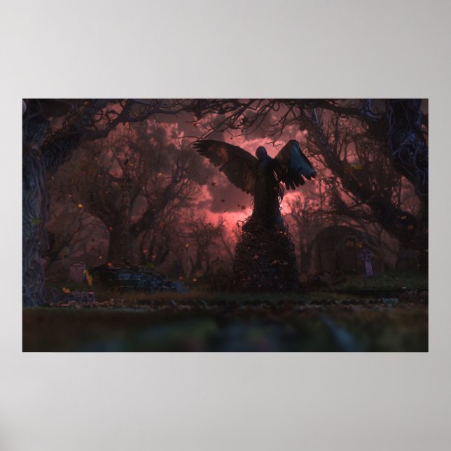 Póster El ángel negro (Frente)
