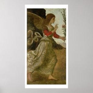 Póster El ángel que anuncia Gabriel