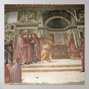 Póster El ángel que aparece a St. Zacharias en