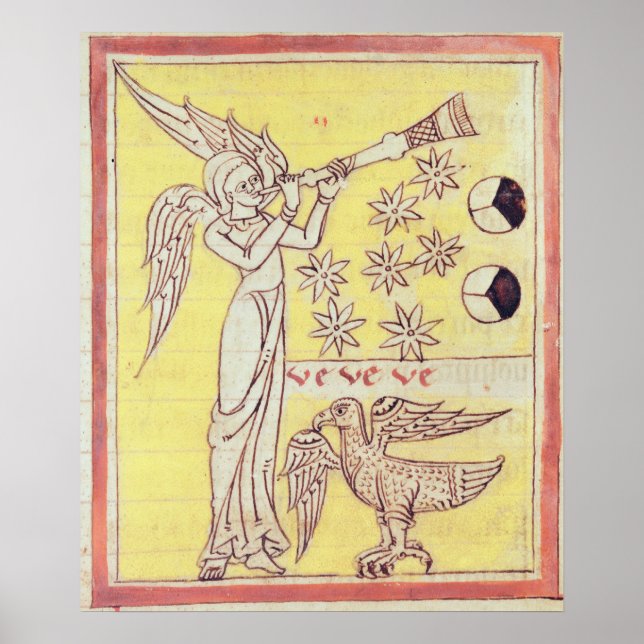 Póster El ángel que sopla la trompeta (Frente)