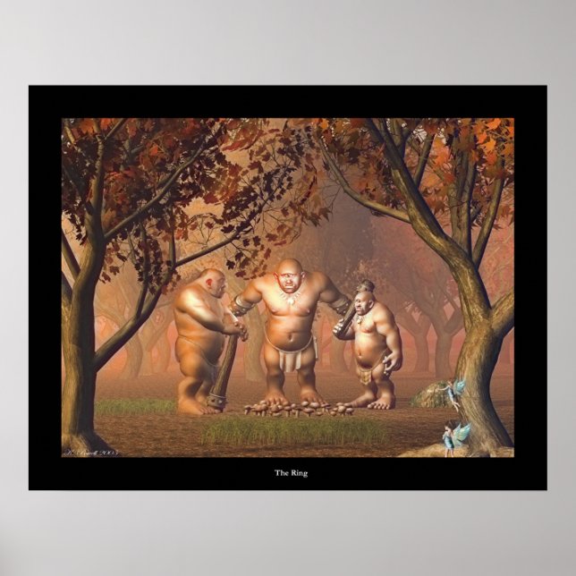 Póster El anillo (Frente)