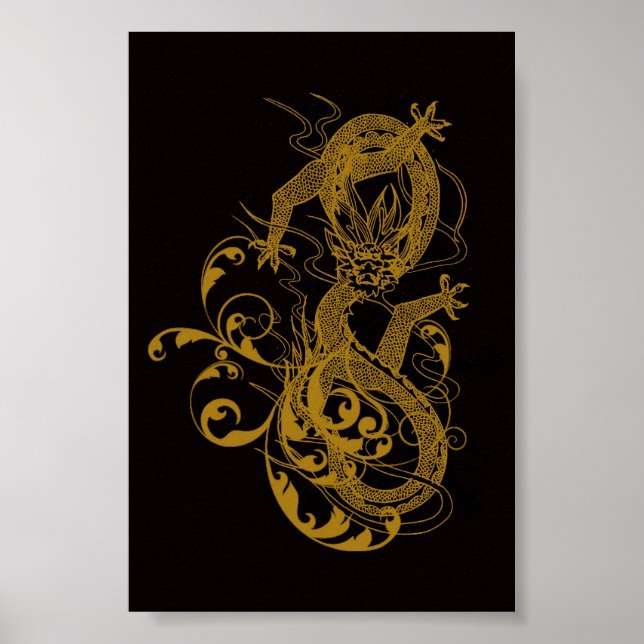 Póster El año chino del dragón 2012 (Frente)