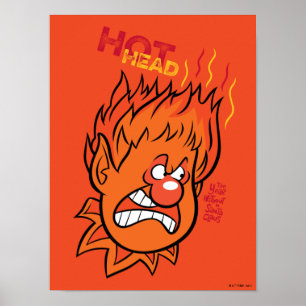 Póster EL AÑO SIN SANTA CLAUS™   Cabeza caliente