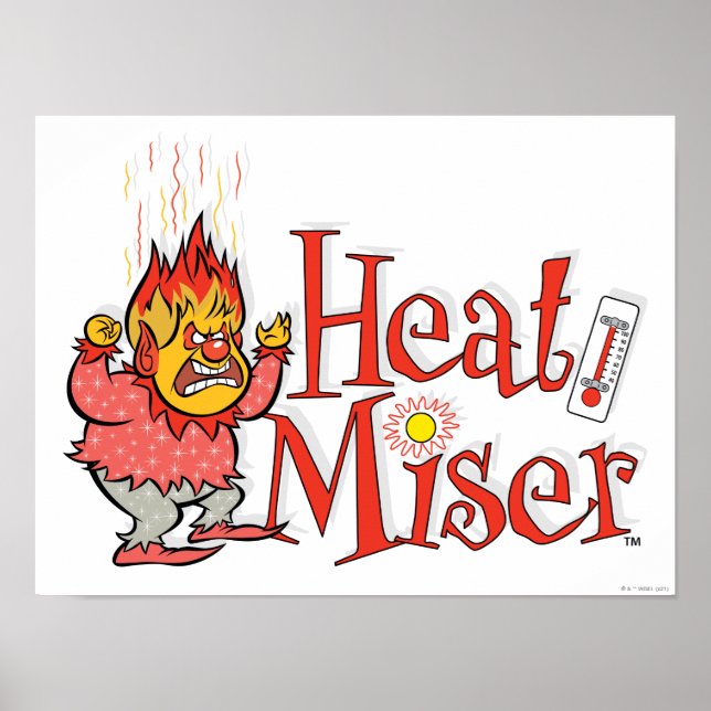 Póster EL AÑO SIN SANTA CLAUS™ | Heat Miser (Frente)