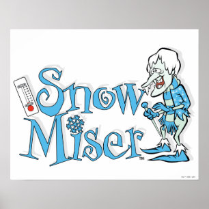 Póster EL AÑO SIN SANTA CLAUS™   Nieve Miser
