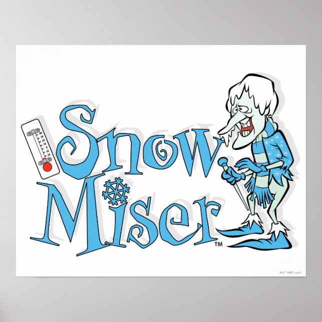 Póster EL AÑO SIN SANTA CLAUS™ | Nieve Miser (Frente)