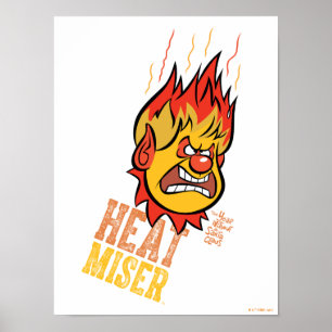 Póster EL AÑO SIN UN SANTA CLAUS™ Fuming Heat Miser