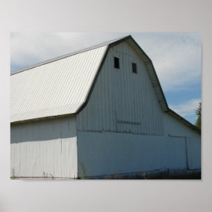 Póster El antiguo granero blanco en Iowa