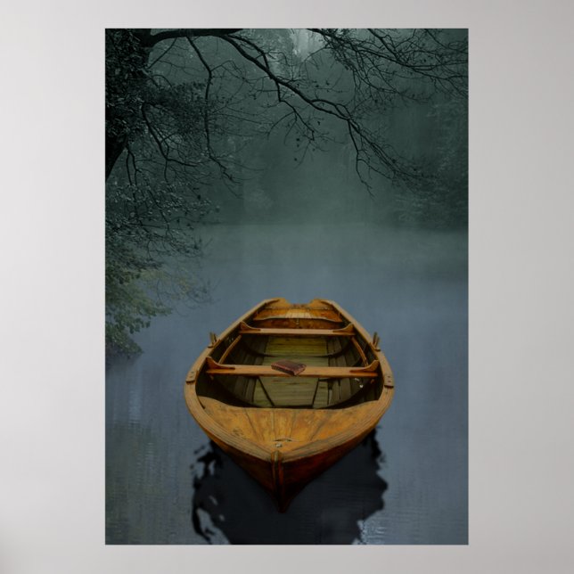 Póster El antiguo lago (Frente)