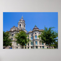 El antiguo tribunal del condado de Vanderburgh