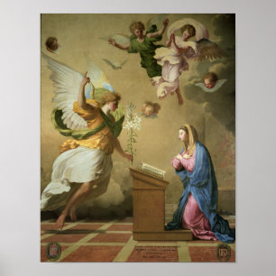 Póster El anuncio, antes de 1652