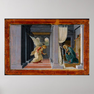 Póster El anuncio, circa 1485